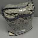 100% Blackout Shield Linen Blackout Curtains for Bedroom, Light Sage Grommet Curtains for Living Room, Thermal Insulated Room Darkening Drapes for Nursery, Boho Home Decor, 50" W x 108" L, 2 Panels