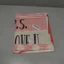 AVOIN colorlife Be My Valentine Red Candy Heart Throw Pillow Covers, 20 x 20 Inch Valentine Stripes Wedding Cushion Case Decoration for Sofa Couch, Set of 4