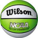 Wilson NCAA Killer Crossover Outdoor Basketball - 29.5", 28.5", 27.5" (Lime/White)