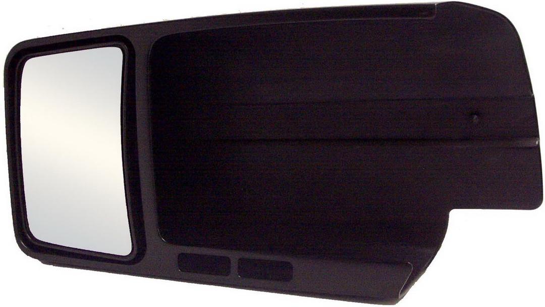 CIPA 11800 Custom Towing Mirror - Ford, Pair, black & silver, 18 inch