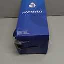 One Gallon Water Bottle Insulated, Triple Walled Vacuum Stainless Steel (Cold for 48 Hrs), Leak Proof & Non-BPA, Large Water Flask Jug with Paracord Handle & Straw Spout Lids (128 Ounces, Magic Black)