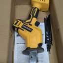 Cordless Reciprocating Saw Compatible With Dewalt 20V Max Battery(NO Battery), Power Recipro Saw,0-3000 SPM Variable Speed, Tool-free Blade Change, 4 Blades Kit for Wood/Metal/PVC Cutting