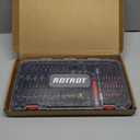 86-Piece Magnetic Impact Nut Driver Set, SAE/Metric Nut Driver Set, Right Angle Drill Driver, Socket Adapters, Bit Holder, Wing Nut Driver, Ratchet Bit Driver, Quick Release Extension, Power Bits