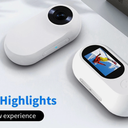 Camera Collar, 1080P HD Wireless Mini Wearable Action Cam, Small Action Body Camera for Pet, Waterproof First Person View Sport Cam