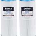 Mamokin Spa Filter 6CH-960 Replaces Jacuzzi Filters J-300 J-400, Unicel 6CH-960, Pleatco PJW60TL-F2S, Filbur FC-2800, 6540-476, 6540-383, Hot Tub Filter with Closed Handle(Not be Removed)- 2 Pack