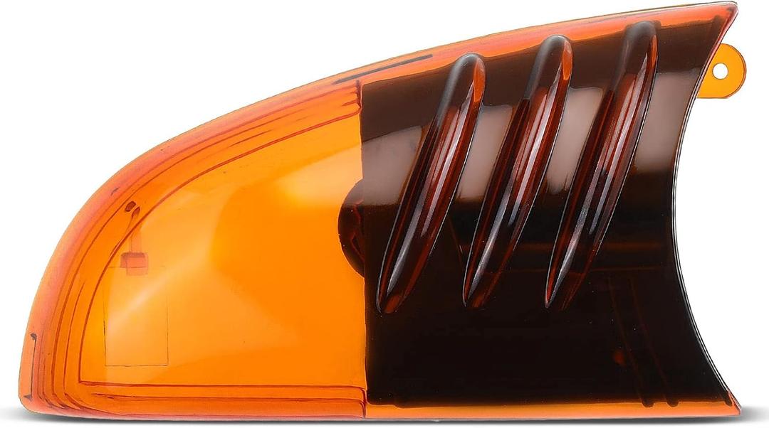 A-Premium Turn Signal Light Lens Compatible with Buick Rainier 2004-2007, Chevrolet Trailblazer 2002-2009, GMC Envoy 2002-2009, Oldsmobile Bravada 2002-2004 (Front Right Side)