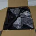 Wagons Carts Foldable, Lightweight Portable Utility Shopping Cart with Wheels, Folding Grocery Wagon Cart for Grocery, Camping, Shopping, Beach, Garden, Sports Black (100L)