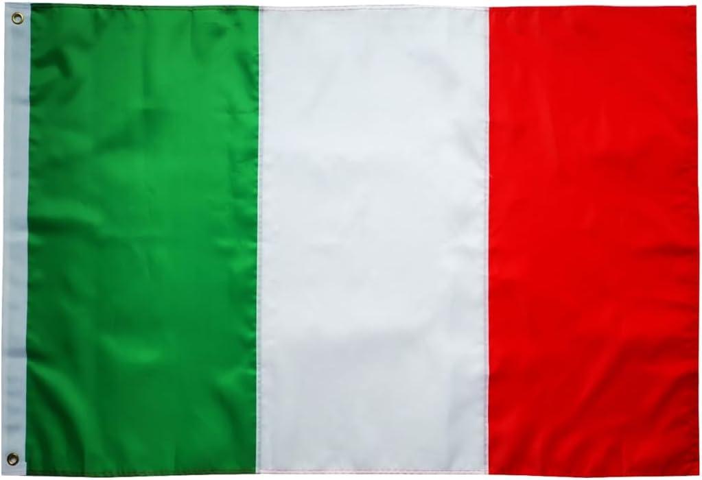 Italian Flag 2x3Ft-(60x90cm) Italy National Flag Sewn Stripes Premium Flags Outdoors Indoors 210D Heavy Duty Oxford With Brass Grommmets Bandiera italiana