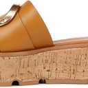 Franco Sarto Women's L-hoda (11, Tan Brown Leather)