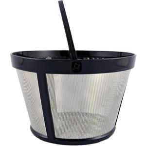 NRP 304 Stainless Steel Permanent Coffee Filter made for BUNN Coffeemaker 10cup & Other 12-14 cup Filter Coffeemakers | Basket filter with handle