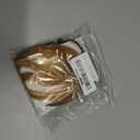 Clip in Bangs,100% Human Hair,French Bangs for Women, Wispy Bangs with Temples for Daily Wear, Hairpieces Ash Blonde