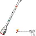 Airless Paint Sprayer Spray Gun Tip Extension Pole Rod Airless Sprayer Gun Spray Painting Wand 16 inch
