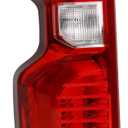 Halogen Tail Light Compatible With 2019-2024 Chevy Silverado 1500 2500HD 3500HD Left Driver Side Replace Part Number 84554656 (Halogen Type)