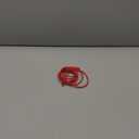 Beats USB-C to USB-C Woven Cable Fast Charging Durable/Tangle-Free Compatible Charger for Apple & Android Devices (1.5 m, 5 ft) - Rapid Red