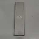 A&S Mezuzot Modern Concrete Mezuzah Case with Scroll, Easy Peel and Stick Mezuza (Black+ Engraved Shin, 6 Inches)