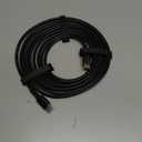 Highwings Long HDMI Cable 15 FT, 4K 8K 10K HDMI 2.1 Cord Ultra High Speed [in-Wall CL3 Rated, 8K@60Hz 4K@120Hz Video 48Gbps], Fit, Durable, Flexible, eARC, HDCP, Compatible for Ethernet SoundBar (Black)