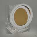 Oval Picture Frames, Oval Wood Picture Frame Wooden Wall Hanging Picture Frames for Home Office Wall Dcor (White, 10 inch)