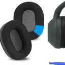 Geekria Sport Cooling-Gel Replacement Ear Pads for Sony ULT WEAR, WH-ULT900N Headphones, Ear Cushions (Black)