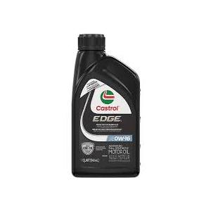 One Quart Of Castrol Edge Oil SAE 0W-16