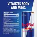 Red Bull Energy Drink with 80mg Caffeine plus Taurine & B Vitamins, 8.4 Fl Oz, Pack of 24 Cans