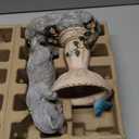 Nacome Solar Cat Garden Decor: Outdoor Statues Ornaments for Outside Decorations Yard Art Lawn Porch Patio Balcony - Birthday Choice for Mom Grandma Women Lover (Gray)