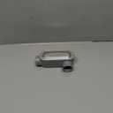 TayMac RLL100 Threaded LL Type Conduit Body, Die Cast Aluminum, Stamped Steel Cover, 1-Inch, Gray, 1 Count (Pack of 1)