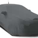 Coverking Custom Fit Exterior Car Cover Designed for Select Aston Martin V8 Vantage Model Vehicles: Satin Stretch Fabric, Gray