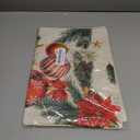 Artoid Mode Xmas Red Balls Christmas Placemats Set of 2, 12x18 Inch Seasonal Winter Joy to The World Table Mats for Party Kitchen Dining Decoration