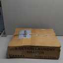 Laundry Sorter 3 Section, Laundry Basket with Wheels, 315.8 Gal (60L) Laundry Hamper Organizer with Large Wooden Desktop Sorter, Pull-Out and Removable 900D Oxford Fabric Laundry Bags for Laundry Room (Black+Gray+White)