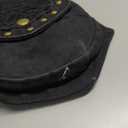 Renaissance Faire Festival Thigh Bag - Drop Leg Fanny Pack for Women - Lace Waist Utility Hip Belt - Renaissance Accessories (3-black)