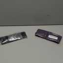 Create idea 2 Pack Matte Black Door Escutcheon Mortise Door Knob Cover Plate 180 * 58mm for Key Mortise Locksets