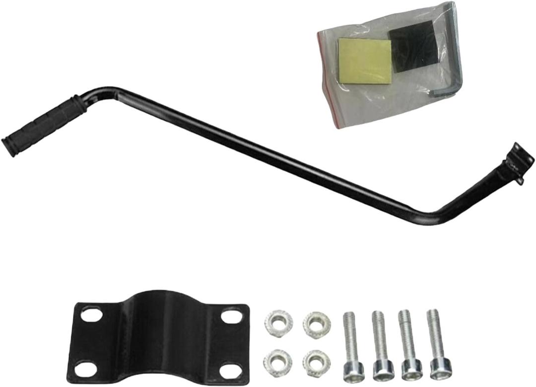 Nonslip Childrens Bicycles Training Handle with Secure Mounting Systems Black for Beginners Cyclists Children Bike Learning Stabilizers Grip (Learn to drive handr)