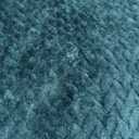 NEWCOSPLAY Super Soft Queen Blanket Dark Teal Premium Silky Flannel Fleece Leaves Pattern Lightweight Bed Blanket All Season Use (Dark Teal, Queen(90"x90"))