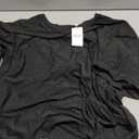 Trendy Queen Oversized T-shirts for Women Workout Plus Size Tops V Neck Short Sleeve Gym Shirts Casual Loose Fit Basic Tees (3X-Large, Black)