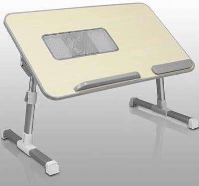 Adjustable Ergonomic Laptop Cooling Table with Fan