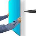 No Stud TV Wall Mount, 32-75 inch TVs Drywall Studless Bracket, No Damage, No Drill, Non Screws, 1 Minutes Easy Install TV Hanger fits VESA 100x100 to 600x400, Include Hardware Levels