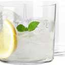 Krosno Cider Drinking Glasses Set of 6 14.2 oz Tumblers for Water, Juice & Cocktails, Mixology Collection, Ultra-Thin Clear Glassware, Lightweight Everyday Glasses, Dishwasher Safe