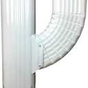 Downspout Gutter Y Connector rain gutter downspout extensions (2x3 UprightOne Upright)