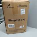 ECOOPRO Warm Weather Sleeping Bag - Portable, Waterproof, Compact Lightweight, Comfort with Compression Sack - Great for Outdoor Camping, Backpacking & Hiking-83 L x 30" W Fits Adults