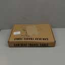 Car Back Seat Tray Table, Stable Foldable Auto Backseat Food Trays Desk for Rear Passenger Road Trip Eating & Work, Multifunctional Adjustable Travel Tray with Phone Drink Holder for Laptop iPad