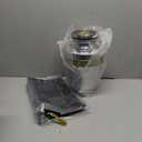 Eternal Harmony Large Urn for Ashes, Adult Male & Female Cremation Urn for Human Ashes with Elegant Finishes, Secure Seal & Velvet Bag, Funeral Urn for Women & Men Up to 200 lbs, 7”x11” (Silver)