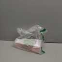 NOVELTY PLACE Plastic Red & White Striped Classic Popcorn Containers for Movie Night - 7.8" Tall x 3.8" Square (8 Pack)