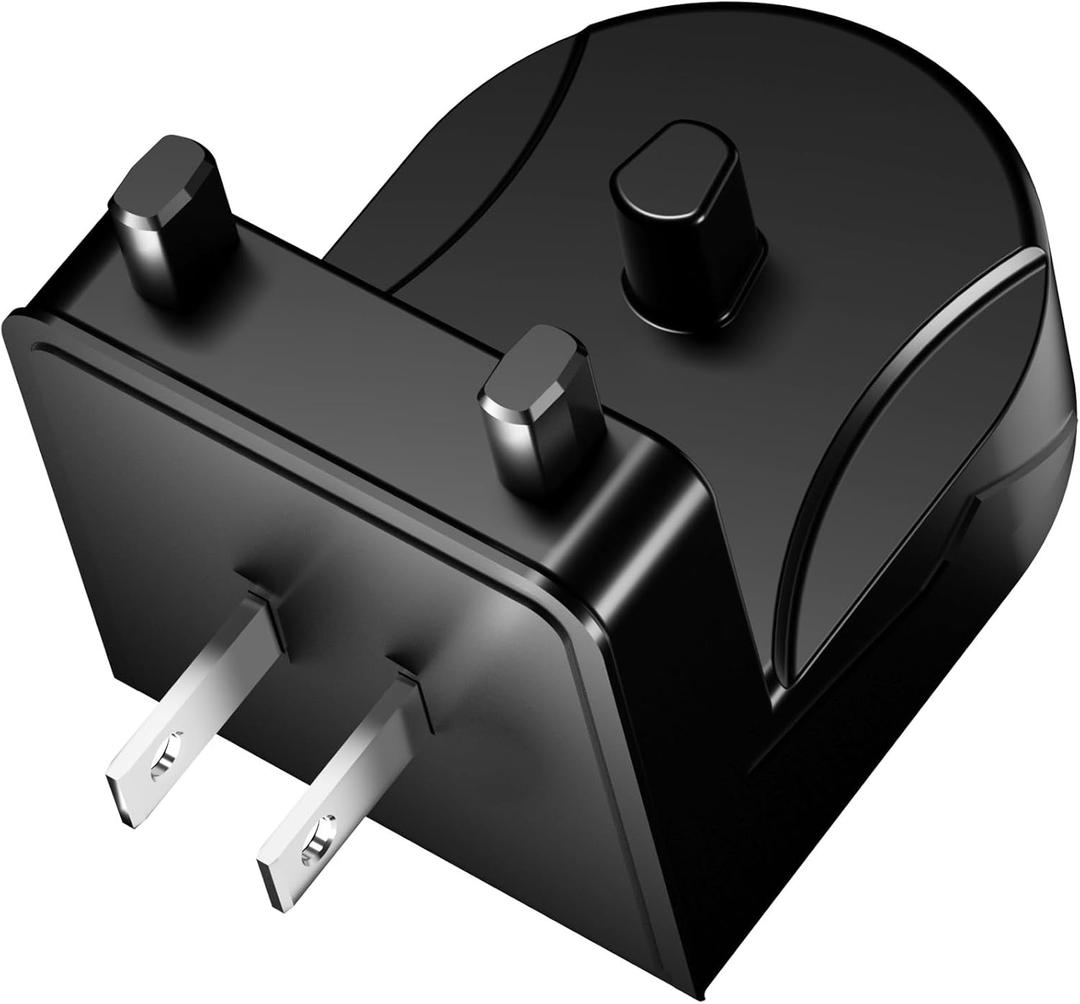 Wireless Electric Toothbrush Wall Charger Compatible with Oral-B and Braun Models (Excluding iO 7/8/9/10 and Pulsonic Series)