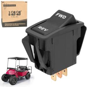 10L0L Forward Reverse Switch Assembly for EZGO TXT 2003-up PDS Golf Cart, FWD REV Rocker Button, OEM# 74323G01 74323-G01