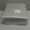 Criusia Storage Cubes, 11 Inch Cube Storage Bins for Shelves (10 Pack), Fabric Collapsible Storage Bins with Dual Handles, Foldable Cube Baskets for Clothes, Closet Organizers and Storage Box (Grey)