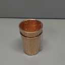 Set of 2 Hammmered Pure Copper Cups For Drinking Water Glasses Tumblers Glass for Ayurveda Health Benefits