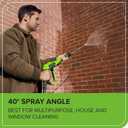 Greenworks 2100 PSI Portable Pressure Washer with Wheels + Telescoping Handle, 1.2 GPM