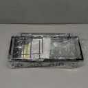 EUDELE Adhesive Shower Caddy, 5 Pack Rustproof Stainless Steel Bath Organizers With Large Capacity, No Drilling Shelves for Bathroom Storage & Home Decor (XL size, Black)