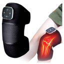 Knee Massager with Heat and Vibration, Knee Heating Pad for Knee Joint Pain, Cordless Rechargeable Heated Knee Warmer Brace Wrap for Shoulder Elbow Knee Stress & Pain Relief (1PC