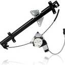 OVANOH Rear Passenger Side Power Window Regulator Assembly with Motor Compatible for Dodge Durango Sport 1998-2003 Dakota Pickup 2000-2004 Right Replace 741-599 55256494AB 55256494, HG-078